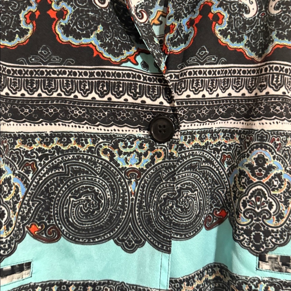 Katherine Barclay Multicolor Patterned Blazer wom… - image 4